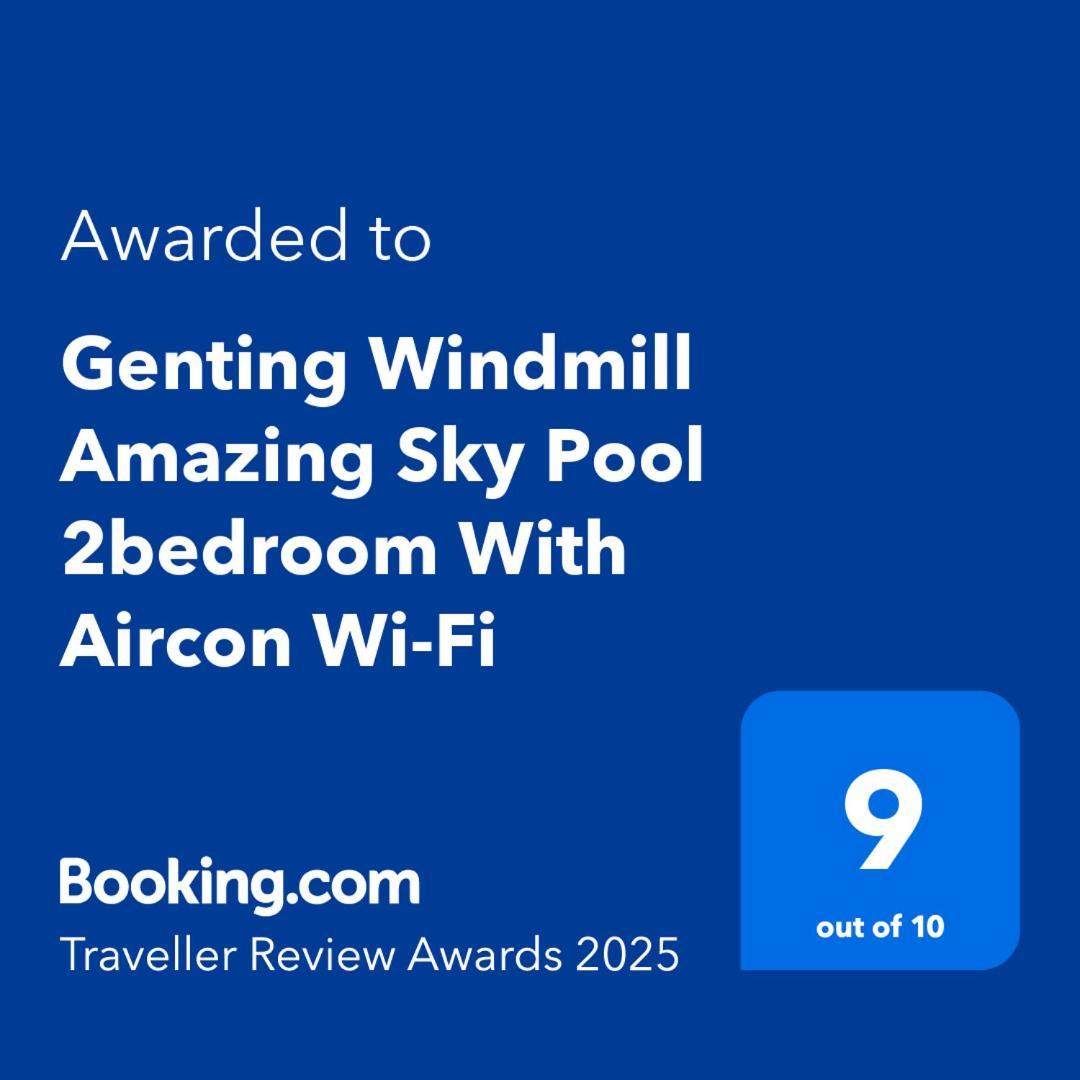 Genting Windmill Amazing Sky Pool 2Bedroom With Aircon Wi-Fi Genting Highlands Exterior photo